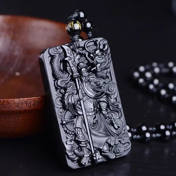 Obsidiana negra colgante de collar Buda guanun dragón Jade colgante de Jade joyería fina
Obsidiana negra colgante de collar Buda guanun dragón Jade colgante de Jade joyería fina