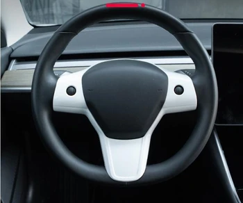 ABS car Steering wheel decorative cover, guard cover For Tesla Model3 model 3
ABS car Steering wheel decorative cover, guard cover For Tesla Model3 model 3