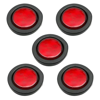 5PCS 4 LEDs Side Marker Lights For Truck Lorry Caravan Trailer 10-30V Side Marker Light Or Indicator Light
5PCS 4 LEDs Side Marker Lights For Truck Lorry Caravan Trailer 10-30V Side Marker Light Or Indicator Light
