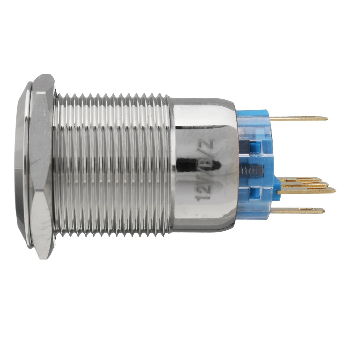 19mm 12V LED IP65 Push Button On Off Dome Light Switch 19mm 12V LED IP65 Push Button On Off Dome Light Switch