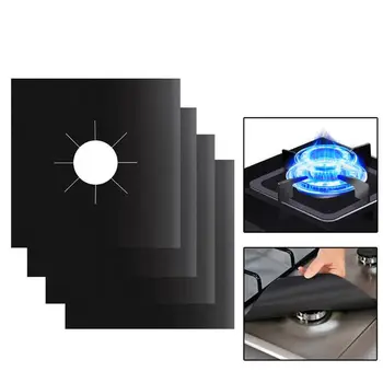 4PCS Reusable Aluminum Foil Gas Stove Burner Cover Protector Liner Clean Mat Pad File Injuries Protection
4PCS Reusable Aluminum Foil Gas Stove Burner Cover Protector Liner Clean Mat Pad File Injuries Protection
