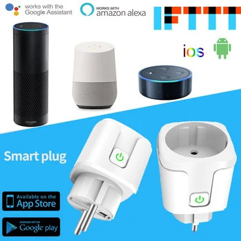 Smart Home Smart Plug 16A Metering Version WIFI Smart Socket Timing Remote Control Work With Amazon Alexa / Google
Smart Home Smart Plug 16A Metering Version WIFI Smart Socket Timing Remote Control Work With Amazon Alexa / Google