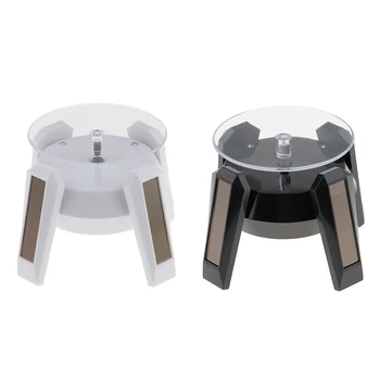 Solar Powered Rotating Jewelry Phone Ring Bracelet Watch Display Stand
Solar Powered Rotating Jewelry Phone Ring Bracelet Watch Display Stand