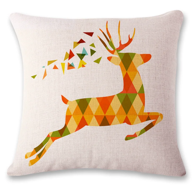 Elk New 12 styles Linen Minimalist Animal Pattern Cushion Cover Elk Print Sofa Waist Throw Pillow Case Home Christmas Decoration
Elk New 12 styles Linen Minimalist Animal Pattern Cushion Cover Elk Print Sofa Waist Throw Pillow Case Home Christmas Decoration
