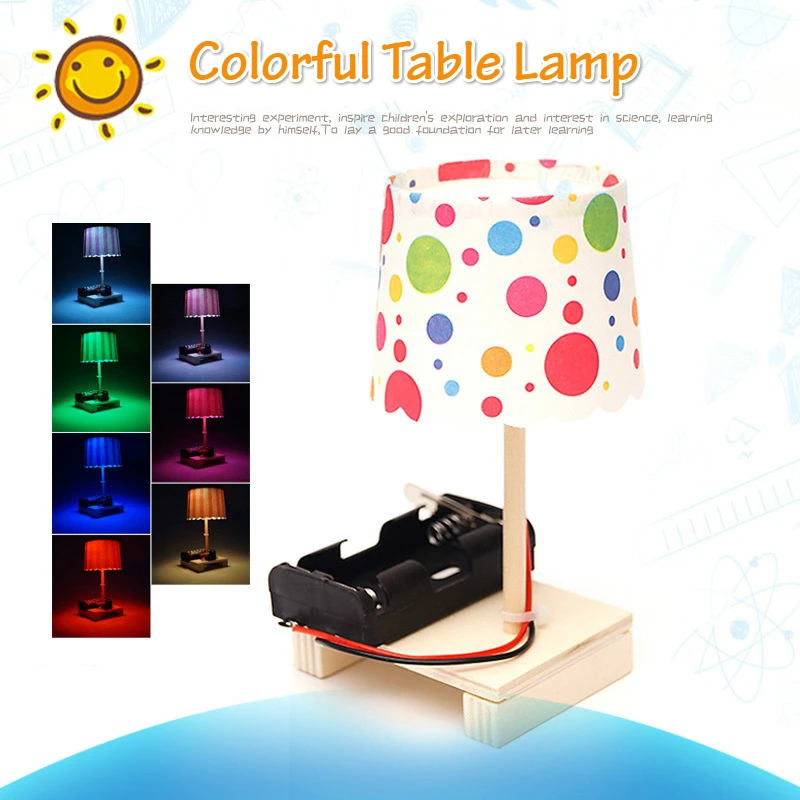 Science Toys For Children DIY Wooden Colorful Table Lamp Science Project Model Kids Toy Gift Assembling Education Toys Gift
Science Toys For Children DIY Wooden Colorful Table Lamp Science Project Model Kids Toy Gift Assembling Education Toys Gift