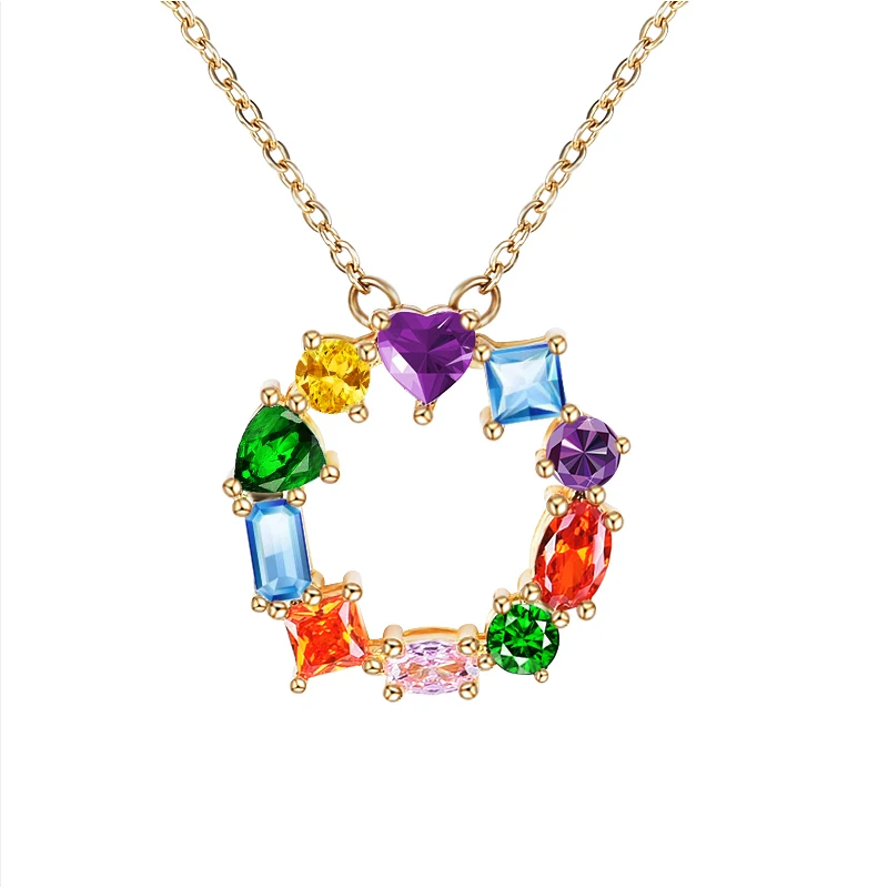 Trendy Colorful Cubic Zirconia Sweater Copper Pendant Gold Color Flower Style Women Necklace For Office Lady Gift
Trendy Colorful Cubic Zirconia Sweater Copper Pendant Gold Color Flower Style Women Necklace For Office Lady Gift