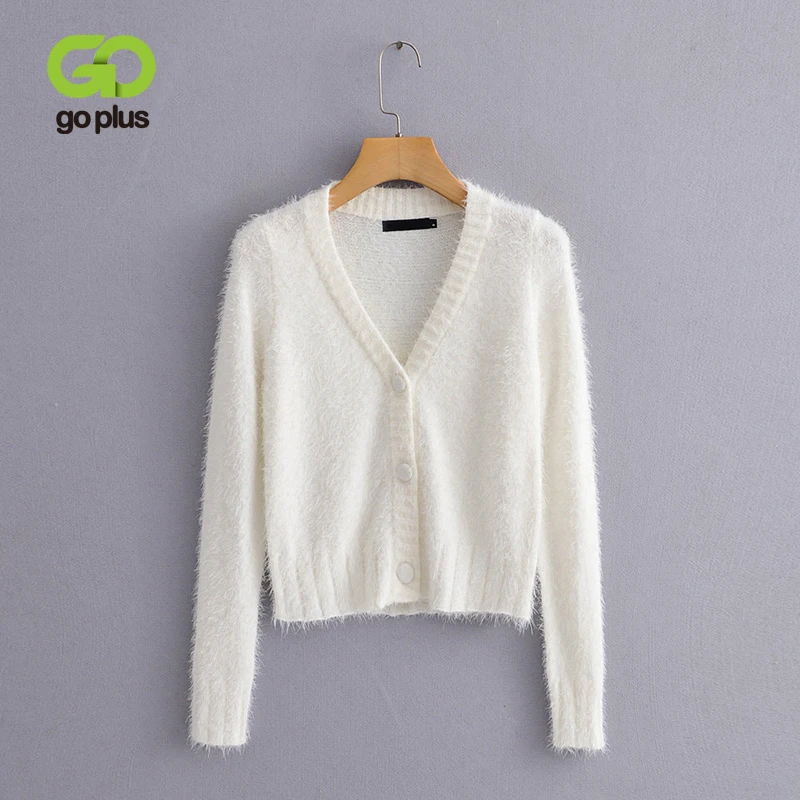 GOPLUS Cardigan Women's Knitted Jacket V-Neck Black White Sweater Single Breasted Knitted Sweaters Swetry Damskie Pull Femme
GOPLUS Cardigan Women's Knitted Jacket V-Neck Black White Sweater Single Breasted Knitted Sweaters Swetry Damskie Pull Femme