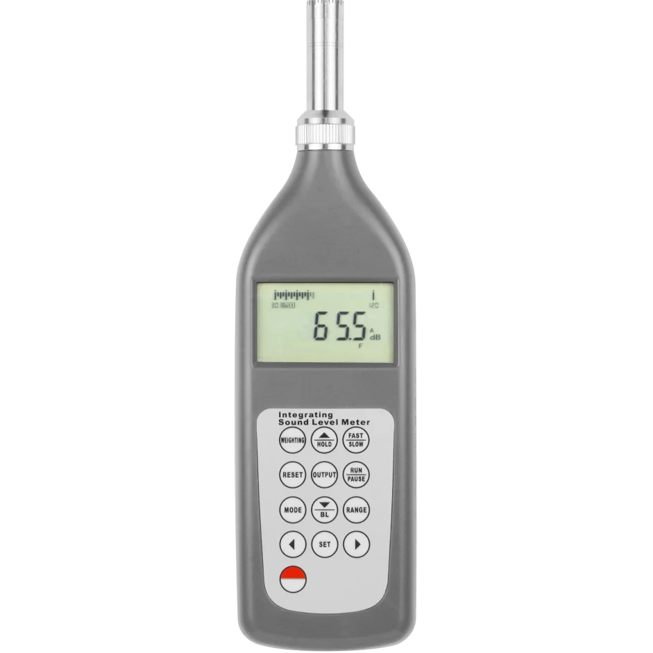 LANDTEK SL-5868ILEQ Impulse Integrating Sound Level Meter Measure Accumulated Percentile Sound Level,Optional Bluetooth printer.
LANDTEK SL-5868ILEQ Impulse Integrating Sound Level Meter Measure Accumulated Percentile Sound Level,Optional Bluetooth printer.