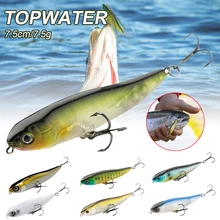 7 Colors Pencil Lure Walking Bait Floating Lure Fishing Bait 3-fold Rendering Technology Hard Lure Saltwater Fishing Accessories
7 Colors Pencil Lure Walking Bait Floating Lure Fishing Bait 3-fold Rendering Technology Hard Lure Saltwater Fishing Accessories