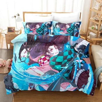 Demon Slayer 3D Print Bedding Set Duvet Covers Pillowcases One Piece Comforter Bedding Sets Bedclothes Bed Linen 03
Demon Slayer 3D Print Bedding Set Duvet Covers Pillowcases One Piece Comforter Bedding Sets Bedclothes Bed Linen 03