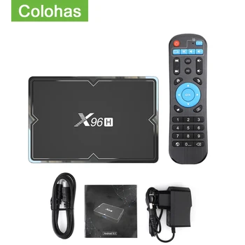 X96H Smart Android TV Box 4G 64GB 4K Allwinner H603 TV Set Top Box Android 9.0 TV Box Wifi 1080P Android TVbox 2020
X96H Smart Android TV Box 4G 64GB 4K Allwinner H603 TV Set Top Box Android 9.0 TV Box Wifi 1080P Android TVbox 2020