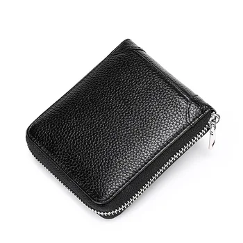 Casual Style Zipper Men Wallets Card Holder Small Wallet Male Genuine Leather Man Purse Coin Purse Men's RFID Blocking Carteira
Casual Style Zipper Men Wallets Card Holder Small Wallet Male Genuine Leather Man Purse Coin Purse Men's RFID Blocking Carteira