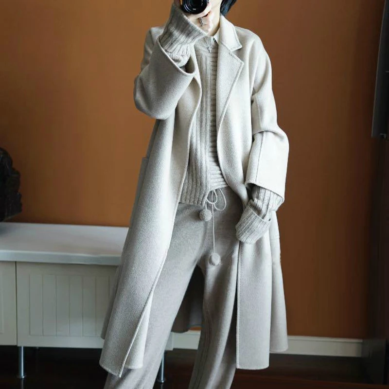 Side Double Wool Coat Female Jacket 2020 Autumn Winter Jacket Women Long Woolen Coats and Jackets Women Outwear MY3664 en s s
Side Double Wool Coat Female Jacket 2020 Autumn Winter Jacket Women Long Woolen Coats and Jackets Women Outwear MY3664 en s s