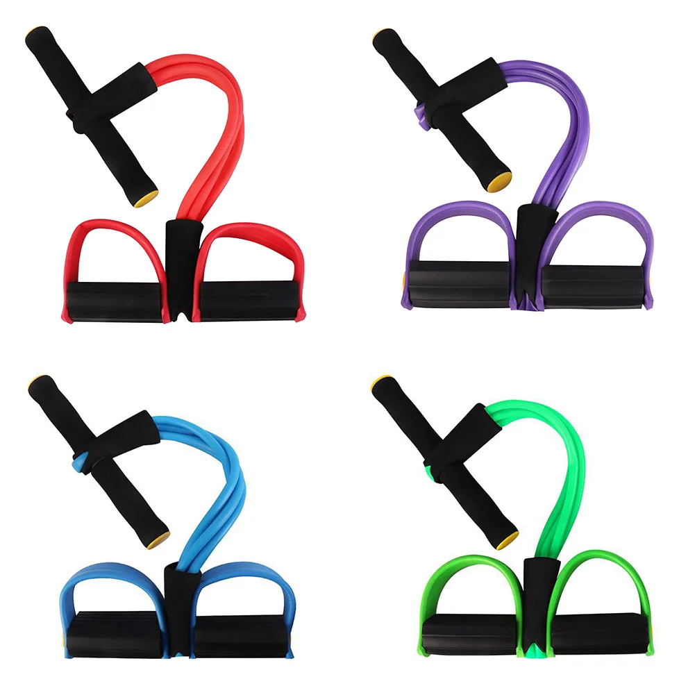 Newest Four Tubes Sit-up Rally Yoga Resistance Band with Foot Pedal Rally Waist Hip Lap Belly Home Body Fitness Equipment
Newest Four Tubes Sit-up Rally Yoga Resistance Band with Foot Pedal Rally Waist Hip Lap Belly Home Body Fitness Equipment