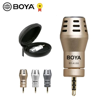 BOYA BY-A100 Omni Directional Condenser Phone Microphone Video for iPhone 6/6S/5/5S iPad iPod Android Samsung S6 S5 S4 HTC
BOYA BY-A100 Omni Directional Condenser Phone Microphone Video for iPhone 6/6S/5/5S iPad iPod Android Samsung S6 S5 S4 HTC