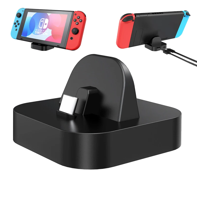 USB Type-C Charging Stand for Nintendo Switch Lite Console Charger Dock for N-Switch Charger For Nintendoswitch Nintend Switch
USB Type-C Charging Stand for Nintendo Switch Lite Console Charger Dock for N-Switch Charger For Nintendoswitch Nintend Switch