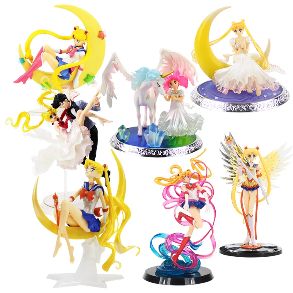 super Sailor moon anime Sailor mars Mercury Jupiter Venus PVC Action Figure Collectible Model toys
super Sailor moon anime Sailor mars Mercury Jupiter Venus PVC Action Figure Collectible Model toys