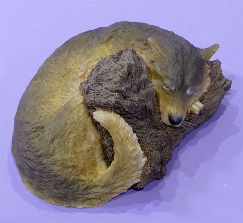 Simulation 10 CM Sleeping Young Wolf Animal Miniatures Diorama Unpainted DIY Assembling Static Resin Model Kits Car Decoration
Simulation 10 CM Sleeping Young Wolf Animal Miniatures Diorama Unpainted DIY Assembling Static Resin Model Kits Car Decoration