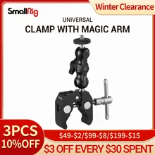 SmallRig Universal Magic Arm Multi Functional Ballhead Clamp Double Ball Adapter with Bottom Clamp For Monitor/Led Lights 2164
SmallRig Universal Magic Arm Multi Functional Ballhead Clamp Double Ball Adapter with Bottom Clamp For Monitor/Led Lights 2164