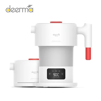 

Xiaomi Deerma Foldable Electric Kettle Smart Touch Screen Insulation Boiling Water Kettle With Detachable Handle 850W 100-240V
