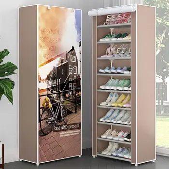 Household Multi-layer Shoe Racks Organzier Non-Woven Moisture-proof Breathable Fabric Shoe Storage Organizer Cabinet For Home
Household Multi-layer Shoe Racks Organzier Non-Woven Moisture-proof Breathable Fabric Shoe Storage Organizer Cabinet For Home