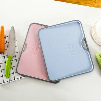 Plastic Double Face Cutting Board Fat Scrub Category Cutting Board Non - slip Fruit Rubbing Panel Kitchen Decorations For Home
Plastic Double Face Cutting Board Fat Scrub Category Cutting Board Non - slip Fruit Rubbing Panel Kitchen Decorations For Home