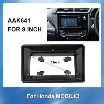 9 inch car Radio DVD fascia frame Panel for-HONDA mobilio car stereo receiver Refitting Installation Trim Kit Frame Fascias 
9 inch car Radio DVD fascia frame Panel for-HONDA mobilio car stereo receiver Refitting Installation Trim Kit Frame Fascias
