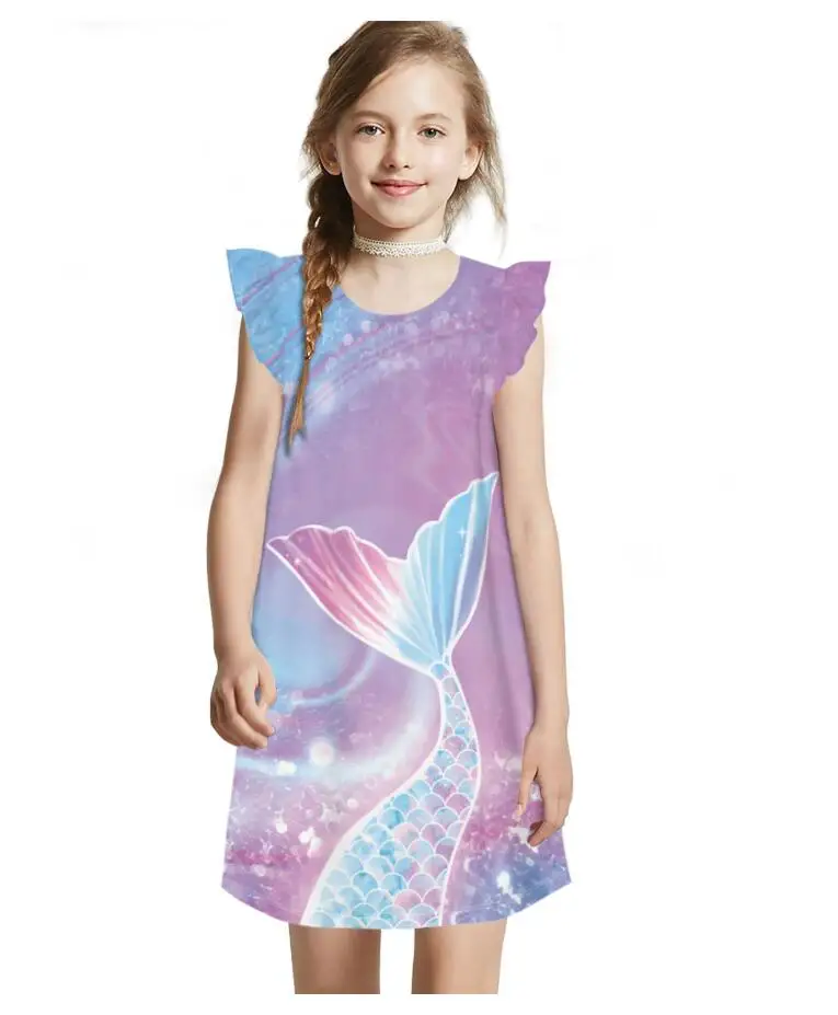 Princess Rainbow Unicorn Summer Dress Princess Rainbow Unicorn Summer Dress