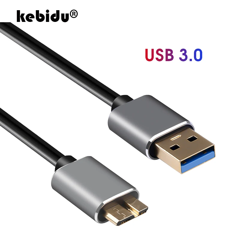 Кабель kebidu USB 3 0 быстрая скорость кабель Type A Micro для синхронизации данных код
