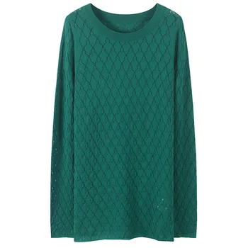 2020 Hollow Out Knitted Women Pullovers Sweater Sleeve Split Female Spring Autumn Sweater O-neck Casual Office Ladies Jumper
2020 Hollow Out Knitted Women Pullovers Sweater Sleeve Split Female Spring Autumn Sweater O-neck Casual Office Ladies Jumper