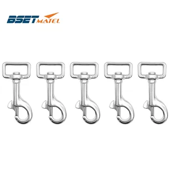 2X 74mm 304 Stainless Steel Swivel-Eye Bolt Spring Snap Hook Square Eye Swivel Quick Hook Hiking Camping Carabiner Pet Chains
2X 74mm 304 Stainless Steel Swivel-Eye Bolt Spring Snap Hook Square Eye Swivel Quick Hook Hiking Camping Carabiner Pet Chains