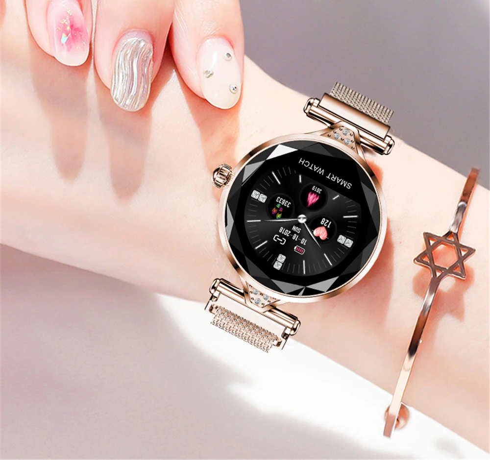 Smart Watch Women H1 Heart Rate Monitor Fitness Tracker Smart Bracelet Ladies Bluetooth Smart Watch Waterproof Sport Smartwatch
Smart Watch Women H1 Heart Rate Monitor Fitness Tracker Smart Bracelet Ladies Bluetooth Smart Watch Waterproof Sport Smartwatch