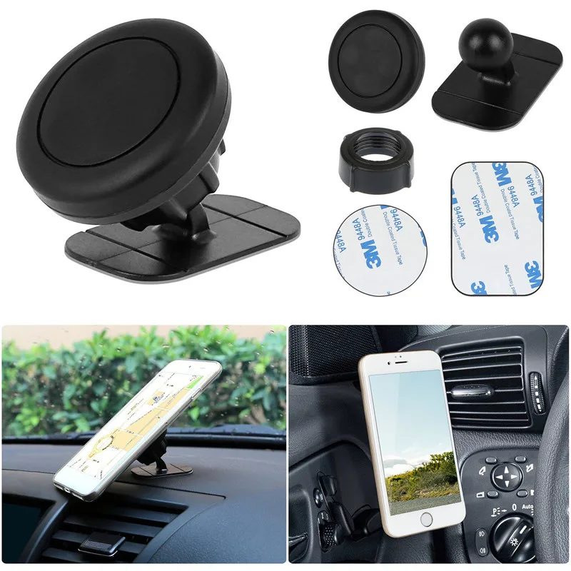 360 Degree Universal Stick On Dashboard Magnetic Car Mount Holder For iPhone/Samsung Auto GPS Bracket Support Mini Car Stand
360 Degree Universal Stick On Dashboard Magnetic Car Mount Holder For iPhone/Samsung Auto GPS Bracket Support Mini Car Stand