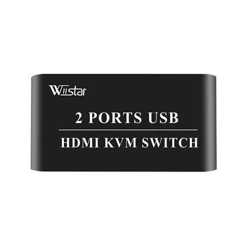 HDMI KVM Switch 2 Port 4K USB Switch KVM Switcher Splitter Box for Sharing Printer Keyboard Mouse KVM Switch HDMI
HDMI KVM Switch 2 Port 4K USB Switch KVM Switcher Splitter Box for Sharing Printer Keyboard Mouse KVM Switch HDMI