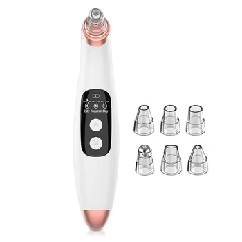 Facial Skin Blackhead Remover Extractor Nose Pore Acne Pimple Removal Cleaner Clean Exfoliating Instrument Spot Cleaner
Facial Skin Blackhead Remover Extractor Nose Pore Acne Pimple Removal Cleaner Clean Exfoliating Instrument Spot Cleaner