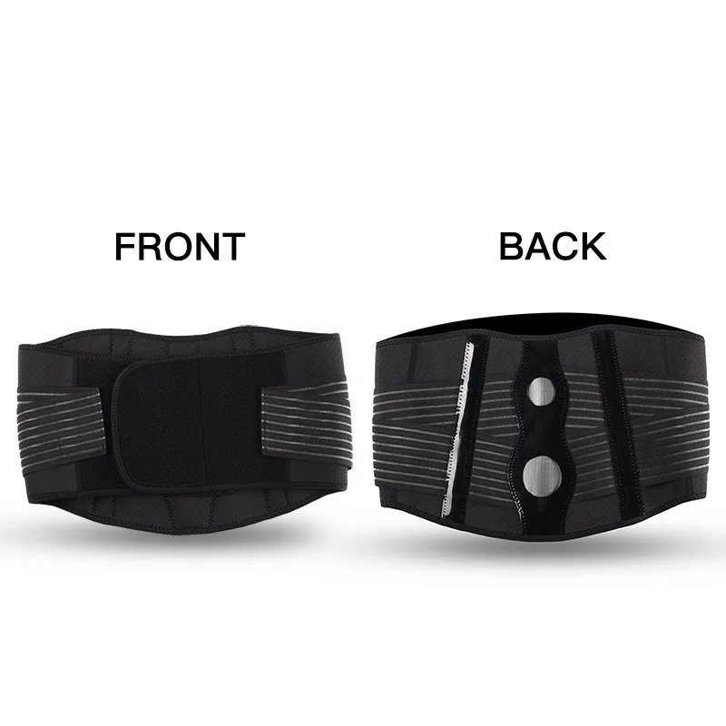 

Adjustable Lumbar Support Waist Pain Back Injury Supporting Brace For Fitness Weightlifting Belts Sports Safety Corrector