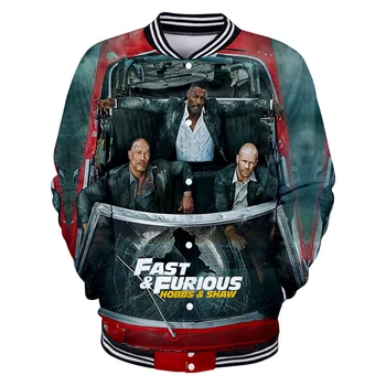 Fast Furious 3D Men Baseball Jackets Women Buttons Designer Autumn Winter Jacket Coats
Fast Furious 3D Men Baseball Jackets Women Buttons Designer Autumn Winter Jacket Coats