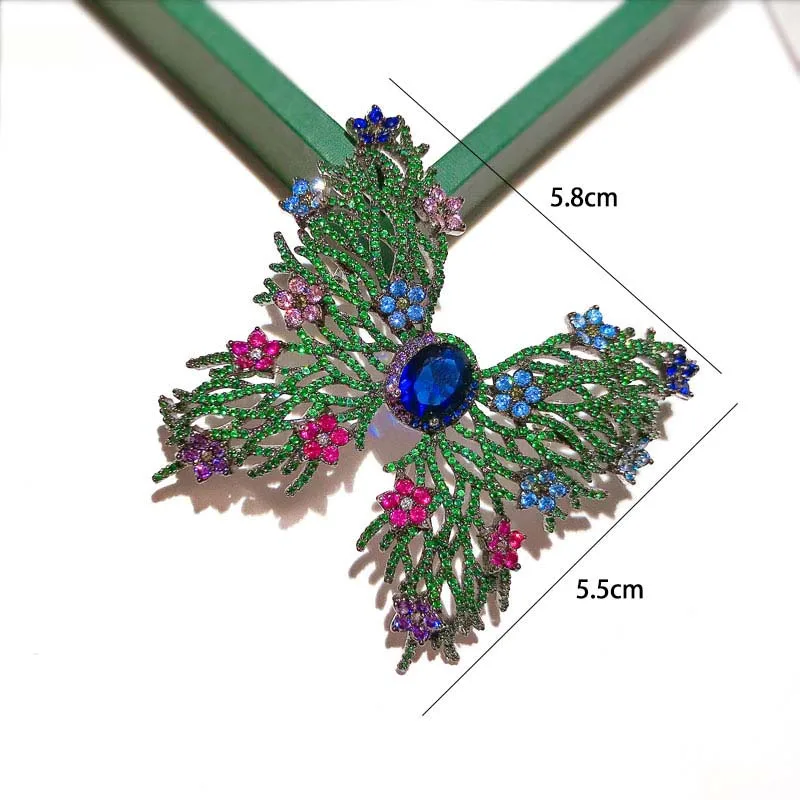 58x55mm Women's High Quality Butterfly Brooch CZ-inlaid ,Fashion Style For Woman Christmas Gift 1 Pair
58x55mm Women's High Quality Butterfly Brooch CZ-inlaid ,Fashion Style For Woman Christmas Gift 1 Pair