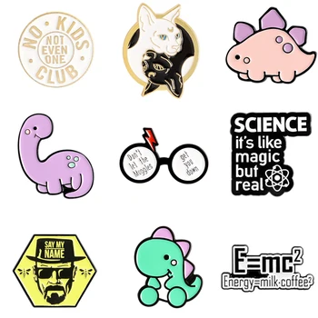 12pcs/lot E1803 Cartoon Dinosaur Enamel Pin Collection Breaking Bad Brooch Backpack Chemical Symbol Lapel Pin Badge Jewelry Gift
12pcs/lot E1803 Cartoon Dinosaur Enamel Pin Collection Breaking Bad Brooch Backpack Chemical Symbol Lapel Pin Badge Jewelry Gift