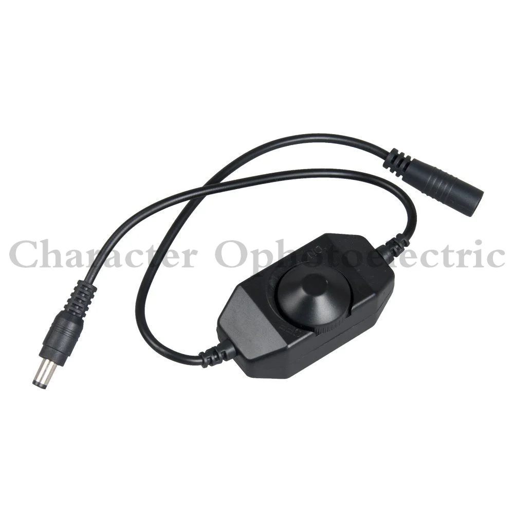LED Dimmer Switch Brightness Adjust Controller for 3528 5050 5730 5630 Single Color Strip Light DC 12V 24V Black/White
LED Dimmer Switch Brightness Adjust Controller for 3528 5050 5730 5630 Single Color Strip Light DC 12V 24V Black/White
