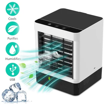 Air conditioner Mini USB Air cooler Portable Arctic Air Conditioners Room Cooling LED Light Cooler Small Table Fans
Air conditioner Mini USB Air cooler Portable Arctic Air Conditioners Room Cooling LED Light Cooler Small Table Fans