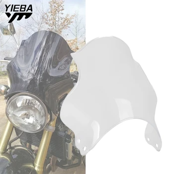 

Motorcycle windshield Windscreen Air Deflector For Honda CB400 CB600 CB750 CB900 CB919 CB250 Hornet For Yamaha V-Max 1200 VMax