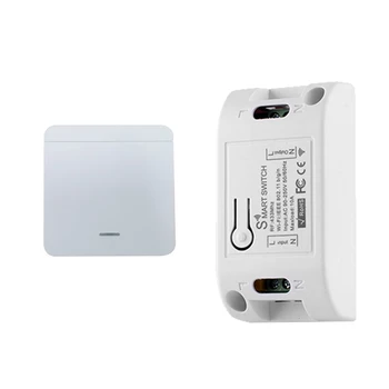 Wifi Wireless 433MHz RF Relay Receiver Smart Home Light Switch Module Wall Lamp Remote Control Switches
Wifi Wireless 433MHz RF Relay Receiver Smart Home Light Switch Module Wall Lamp Remote Control Switches