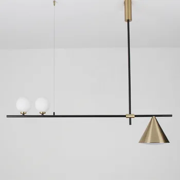 New exotic restaurant pendant chandelier Nordic modern living room study office bar gold / black can be used for G9 bulb 90-260V
New exotic restaurant pendant chandelier Nordic modern living room study office bar gold / black can be used for G9 bulb 90-260V
