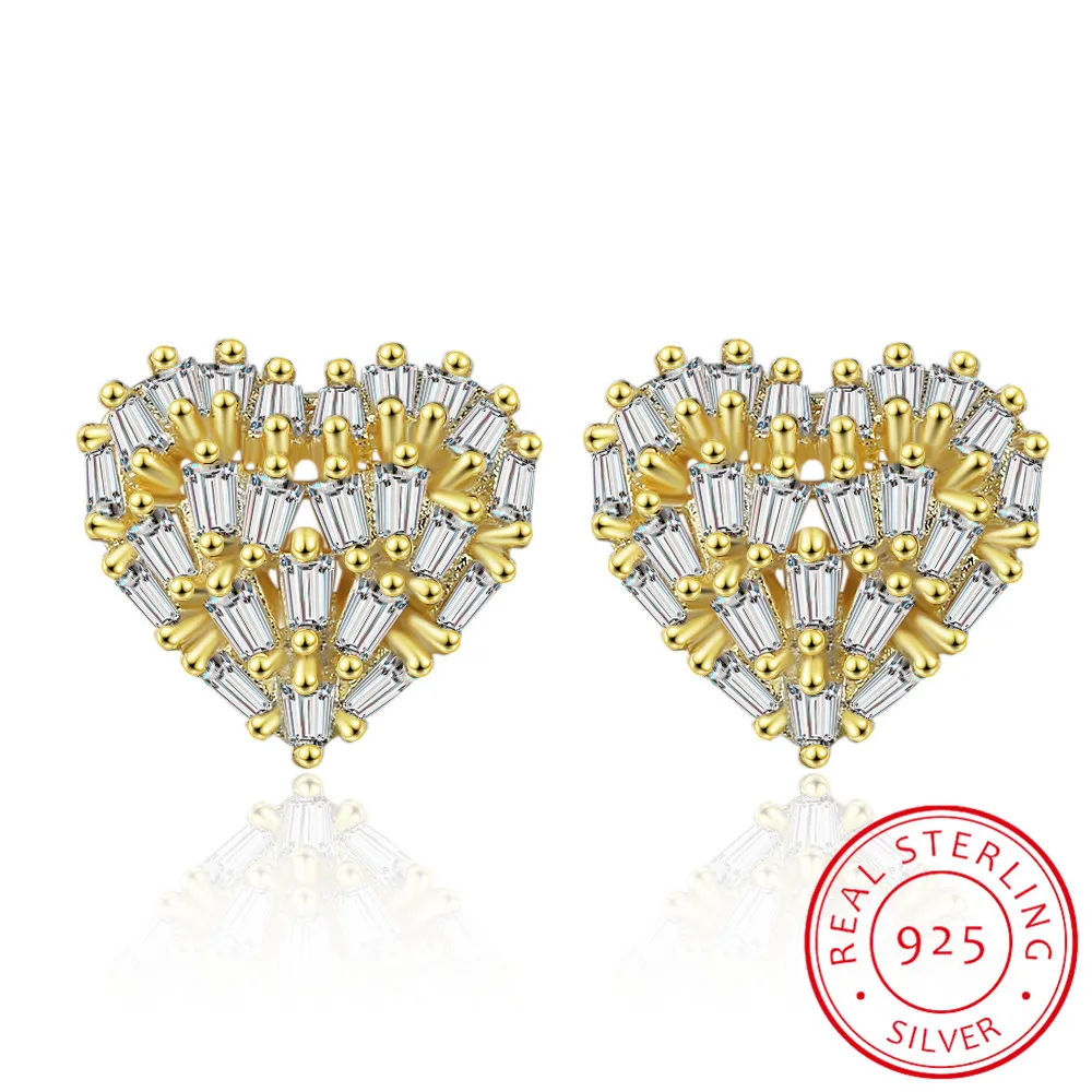 Dazzling Full Zirconia Crystal Heart Stud Earrings 925 Sterling Silver Love Ear Jewelry For Women Christmas Gifts S-E988
Dazzling Full Zirconia Crystal Heart Stud Earrings 925 Sterling Silver Love Ear Jewelry For Women Christmas Gifts S-E988