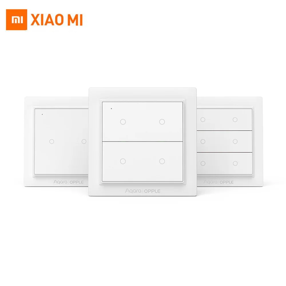 Original 2020 Xiaomi Aqara Opple Wireless Scene Switch Smart Home 1 2 3 Gang Light Switch Zignee 3Work With MiHome Apple HomeKit
Original 2020 Xiaomi Aqara Opple Wireless Scene Switch Smart Home 1 2 3 Gang Light Switch Zignee 3Work With MiHome Apple HomeKit
