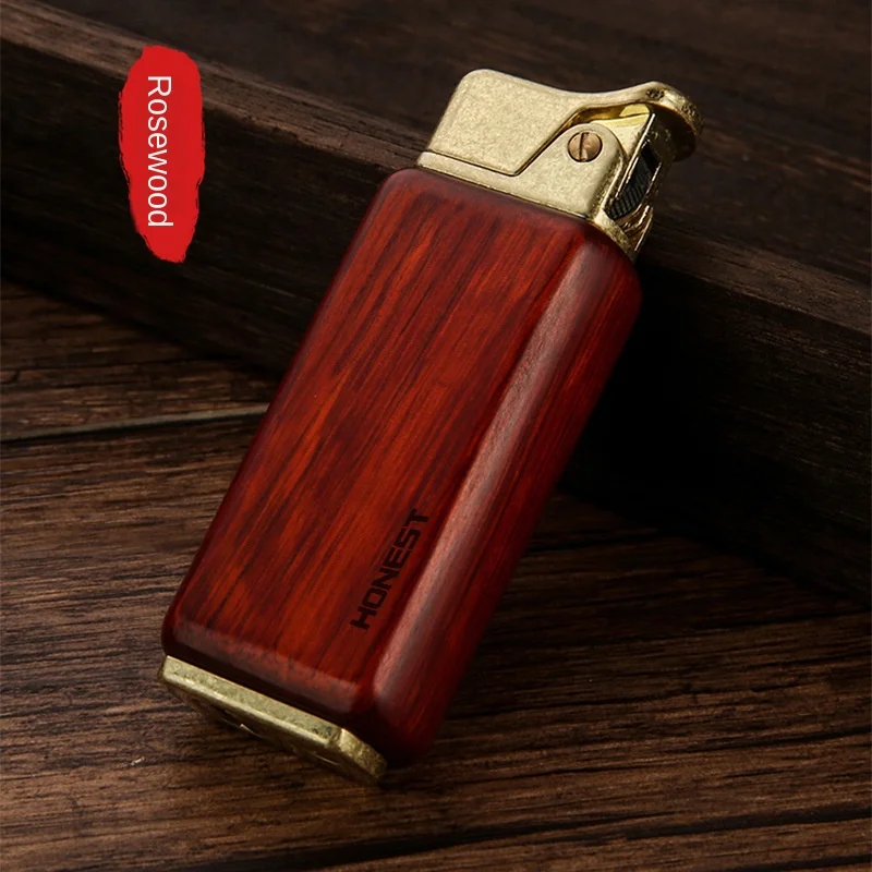 Luxury brand Fuel Kerosene Cigarette Lighter Red Wood Gasoline Men Smoking Lighter Old Style Tobacco Cigar Lighter
Luxury brand Fuel Kerosene Cigarette Lighter Red Wood Gasoline Men Smoking Lighter Old Style Tobacco Cigar Lighter