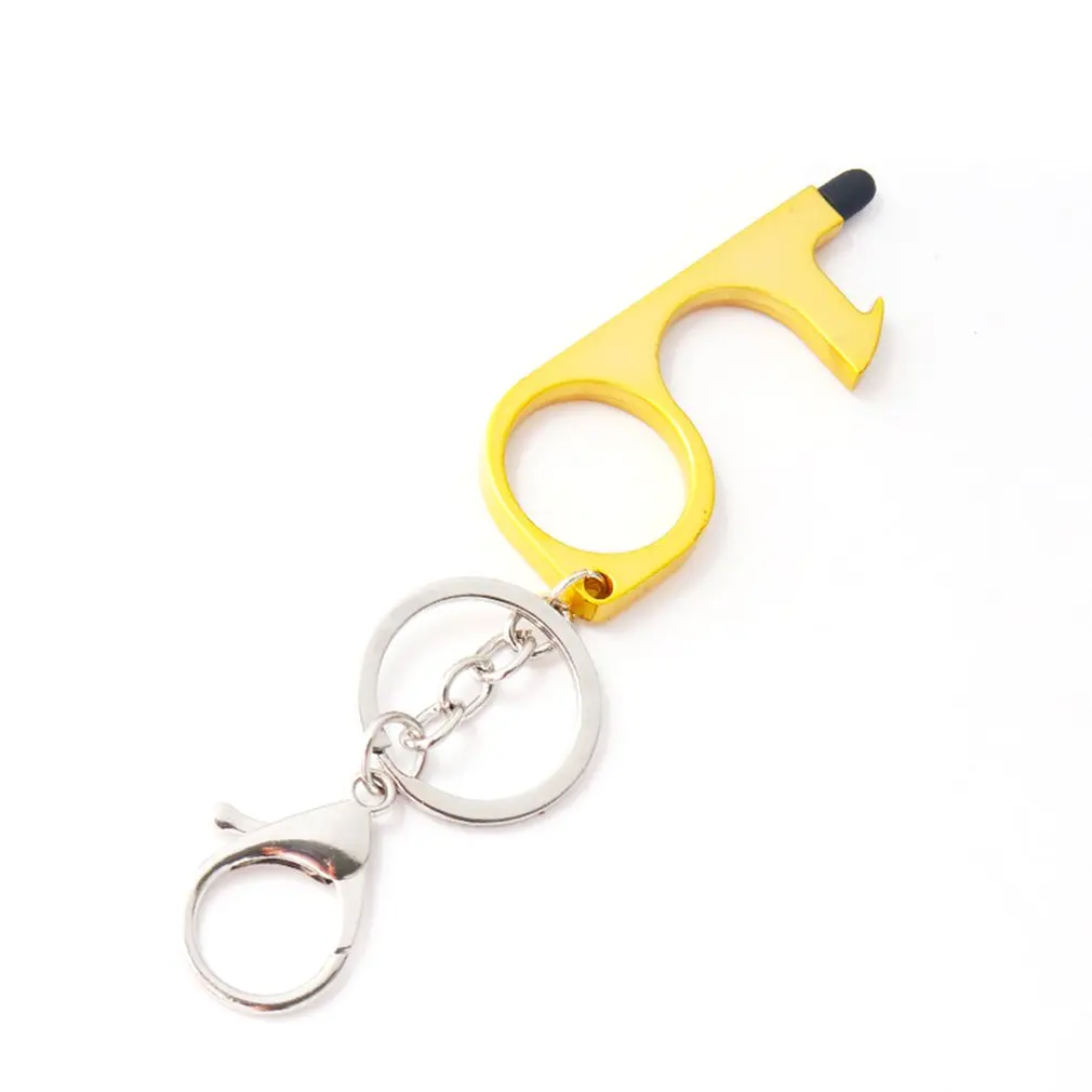 No-Touch Door Opener Multifunction Elevator Button Contactless Bottle Opener Door Opener Key Beer Trigger
No-Touch Door Opener Multifunction Elevator Button Contactless Bottle Opener Door Opener Key Beer Trigger