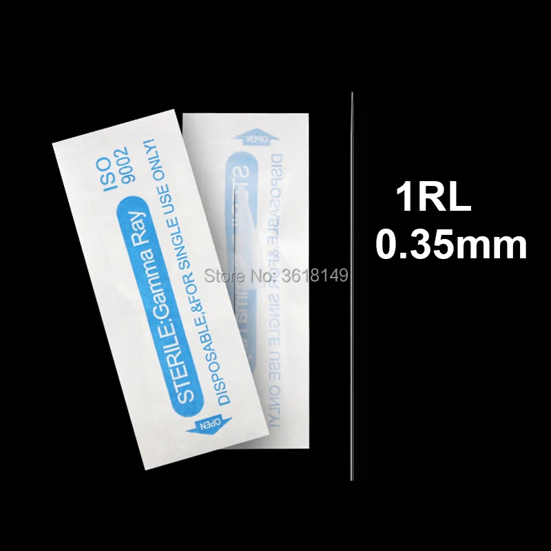 200pcs Disposable Sterilized Professional Tattoo Needles 1RL 3RL 5RL 5F 7F for Permanent Makeup Eyebrow Pen Machine 0.35X50mm
200pcs Disposable Sterilized Professional Tattoo Needles 1RL 3RL 5RL 5F 7F for Permanent Makeup Eyebrow Pen Machine 0.35X50mm