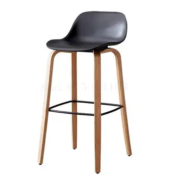 Modern Simple Light Luxury Bar Chair Solid Wood High Foot Bar Stool Northern Europe Bar Chair Creative Bar Chair Back Bar Chair
Modern Simple Light Luxury Bar Chair Solid Wood High Foot Bar Stool Northern Europe Bar Chair Creative Bar Chair Back Bar Chair
